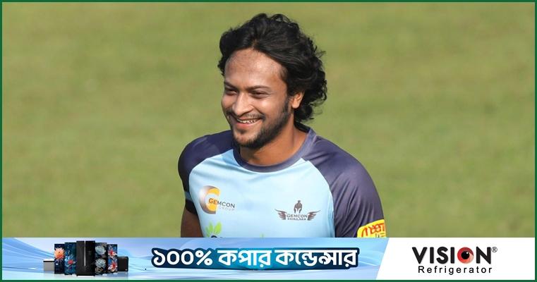 সাকিবের ফিটনেস নিয়ে চিন্তিত নয় বাংলাদেশ দল