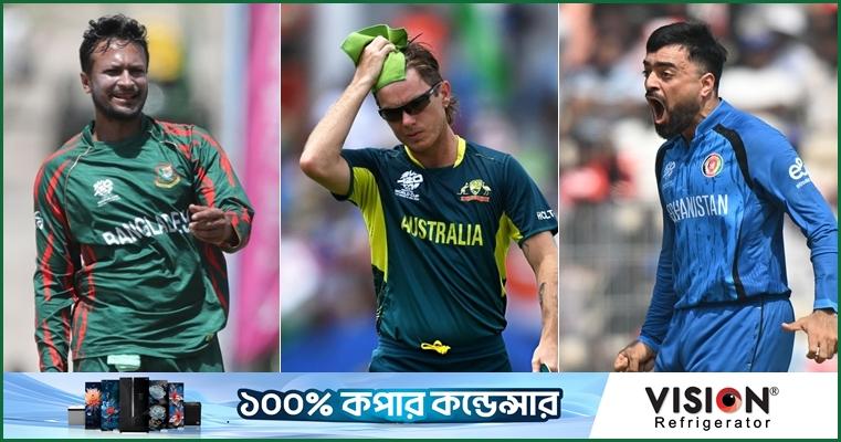 রশিদকে ছাড়িয়ে গেলেন জাম্পা, সামনে শুধুই সাকিব