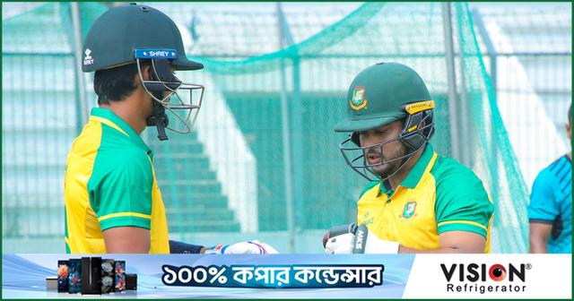 জাকির-ইফতির জোড়া ফিফটিতে বাংলাদেশের দাপুটে সূচনা