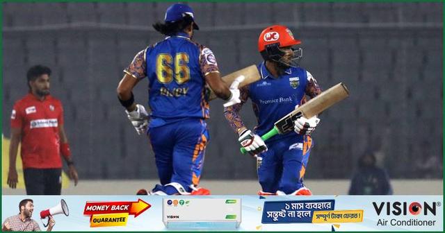 লুইসের তাণ্ডবের পর আফিফ-বিজয়ের ব্যাটে খুলনার জয়
