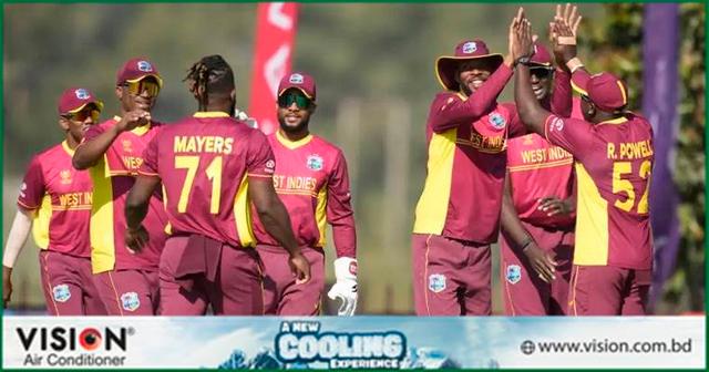 বৃথা গজানন্দের সেঞ্চুরি, জয় দিয়ে বাছাইপর্ব শুরু ওয়েস্ট ইন্ডিজের
