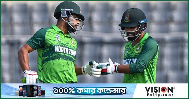 লাইভ : শান্তর বিদায়, উত্তরাঞ্চলের হয়ে লড়ছেন হৃদয়-মেহেরব