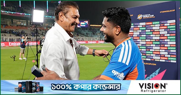 স্যামসনের ধীরস্থির ব্যাটিংয়ের প্রশংসায় শাস্ত্রী