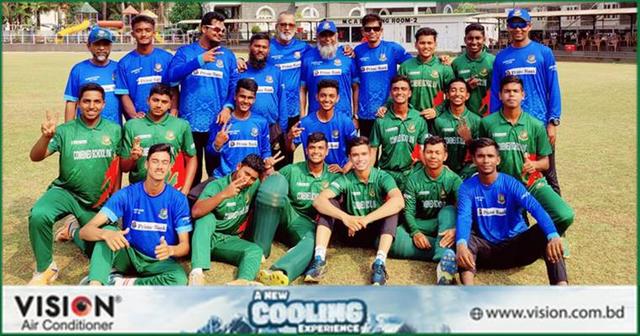 রাতুলের অলরাউন্ড নৈপুণ্যে ওয়ানডে সিরিজ জিতল অনূর্ধ্ব-১৬ দল