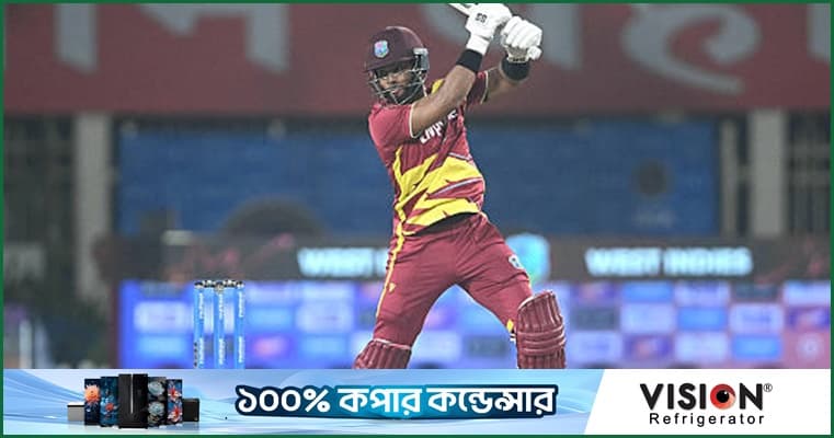 হোপের ৪৫ বলের সেঞ্চুরিতে ভারতকে গুঁড়িয়ে ওয়েস্ট ইন্ডিজের জয়