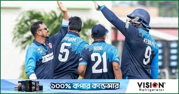 নাসিরের ৩ উইকেট, জয়ের দেখা পেল ভ্যাঙ্কুবার