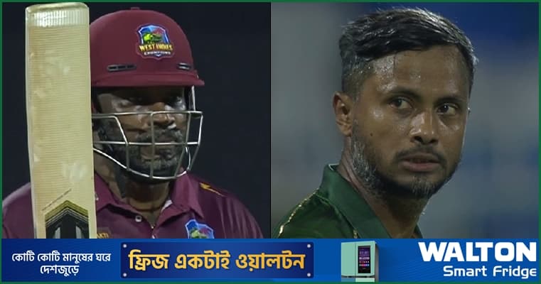 ওয়ালটন-গেইলের ঝড়ো ব্যাটিংয়ে আশা জাগিয়েও হার রিয়াদদের