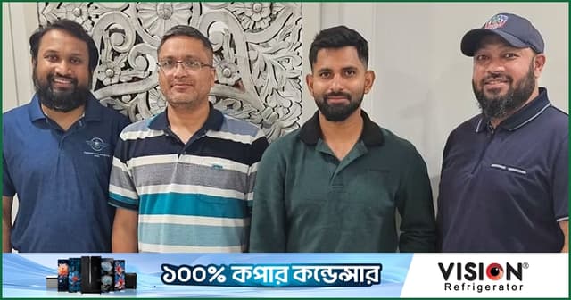 শামীম পাটোয়ারির সঙ্গে ক্যাম্পবেলটাউন ঈগলস কর্মকর্তাদের সাক্ষাৎ
